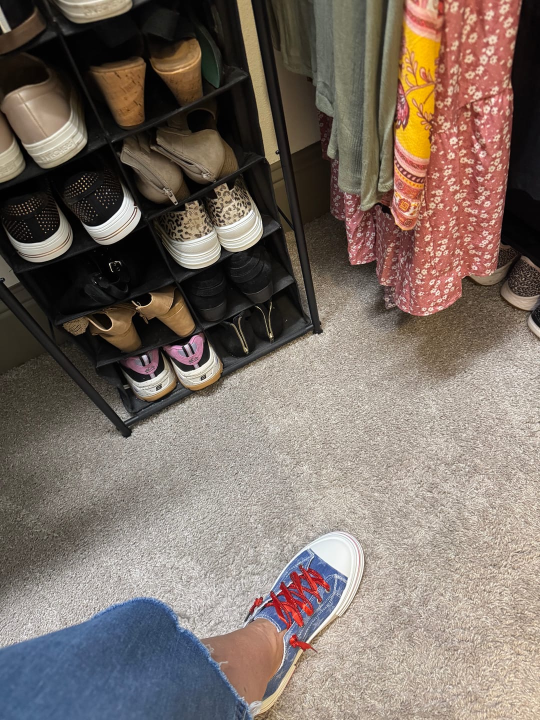Customer photo review of Very G Dark Denim Aman Usa Sneakers