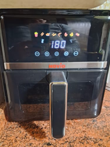 Customer photo review of Air Fryer Novio StonePro