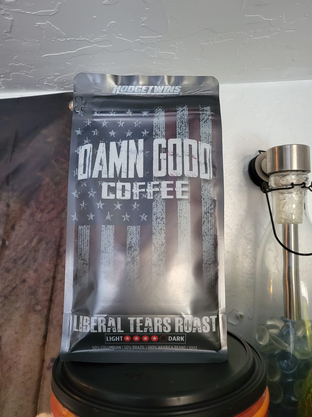 Customer photo review of Damn Good™ Coffee - Liberal Tears Roast
