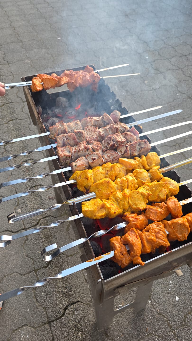 Customer photo review of Rinder-Schaschlik BBQ – rauchig-süß mariniert & grillfertig | mySchaschlik