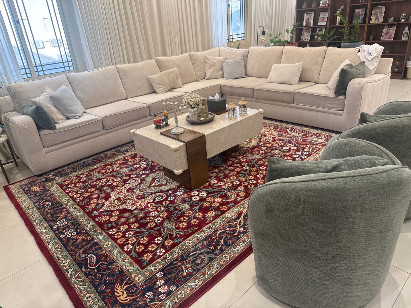 Customer photo review of سجادة كلاسيك - المها