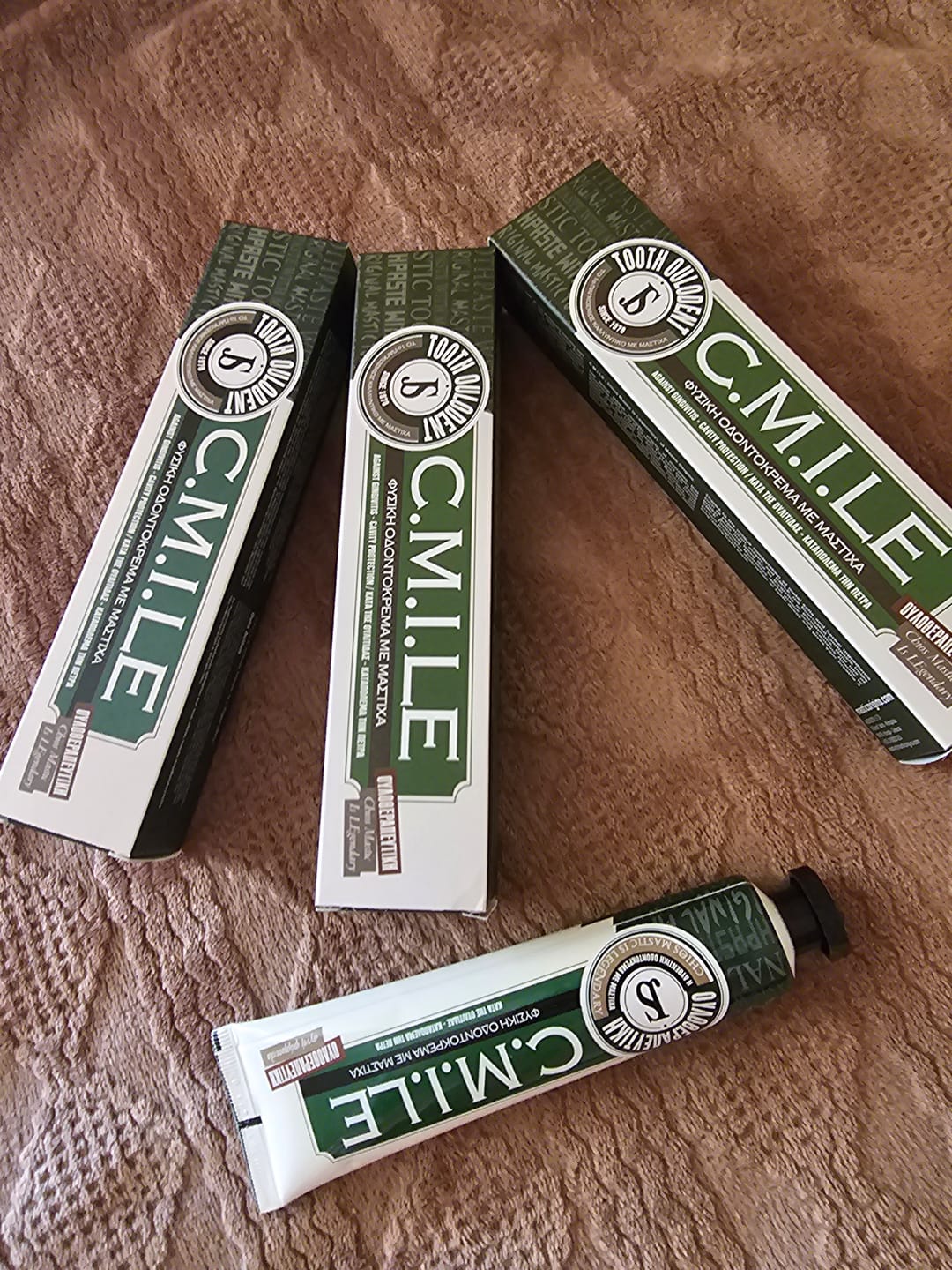 Customer photo review of C.M.I.LE (Chios Mastic Is LEgendary)