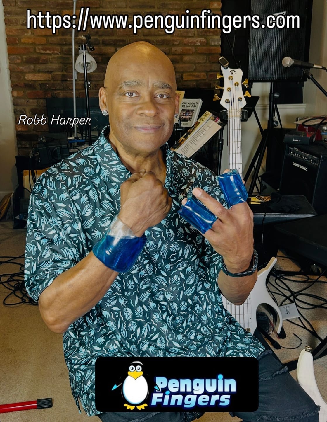 Customer photo review of Penguin Fingers Cold Compression Gel Packs for Fingers and Toes