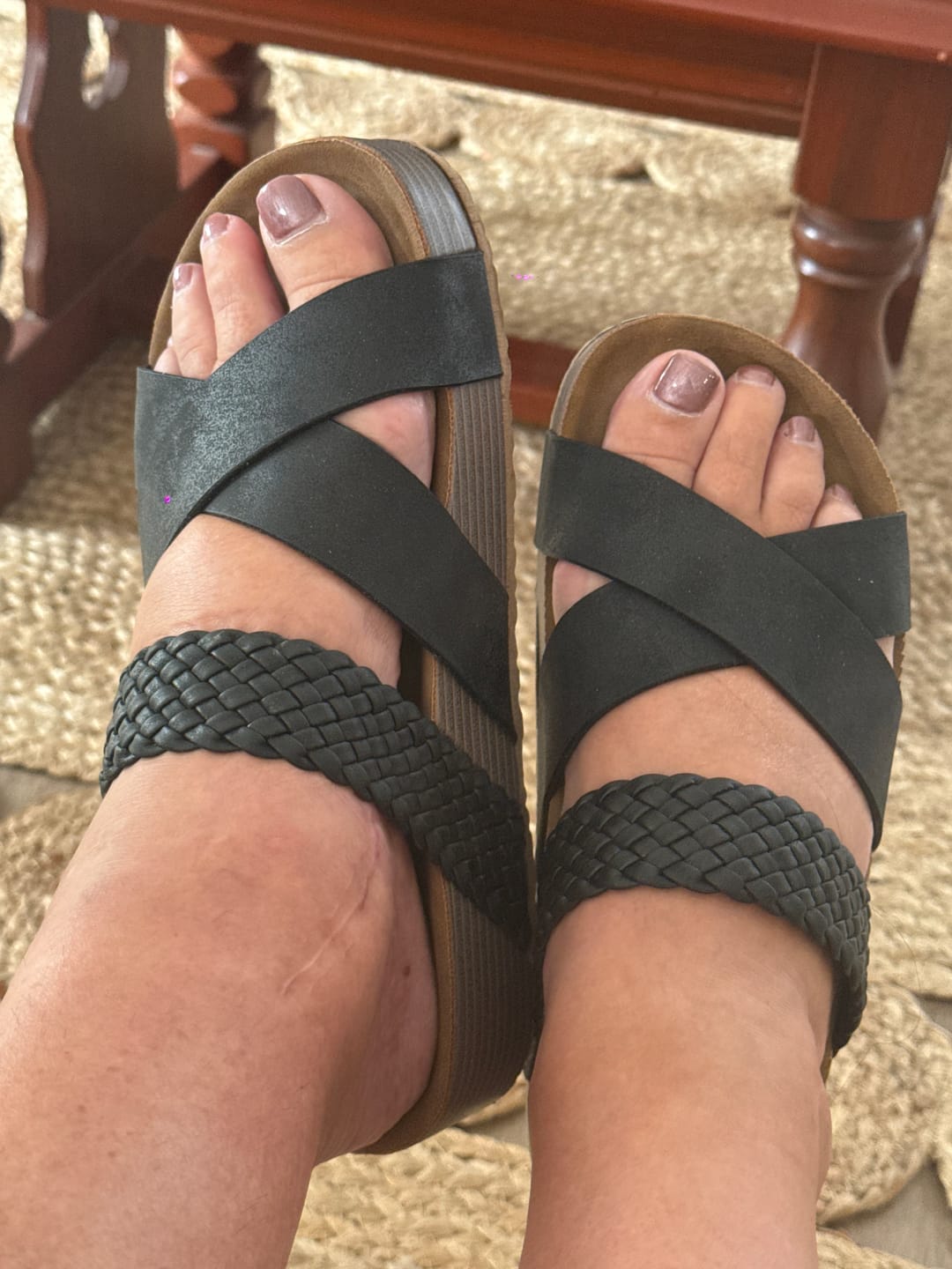 Customer photo review of Sienne Sandal | Black