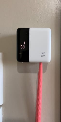 Customer photo review of Oralux UV Toothbrush Sanitizer