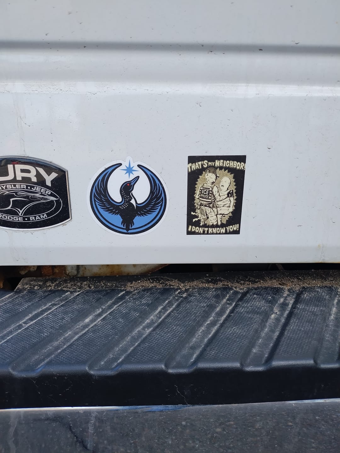 Customer photo review of Custom Die-Cut Stickers