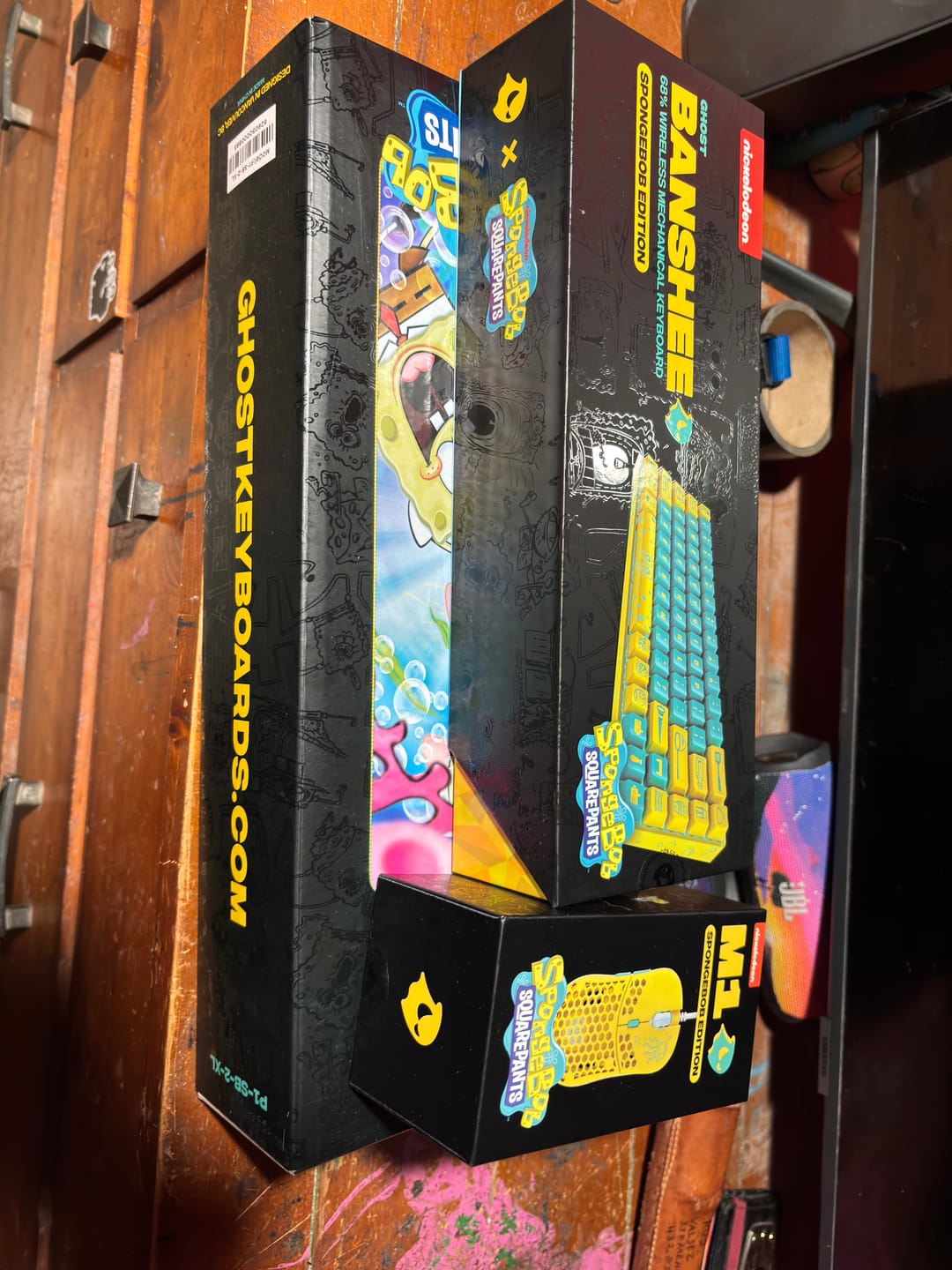 Customer photo review of SpongeBob X Ghost Treasure Combo Set - Hall Effect