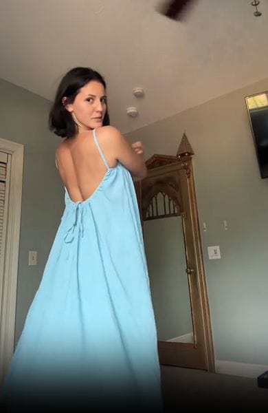 Customer photo review of softari™ Driftline Dress