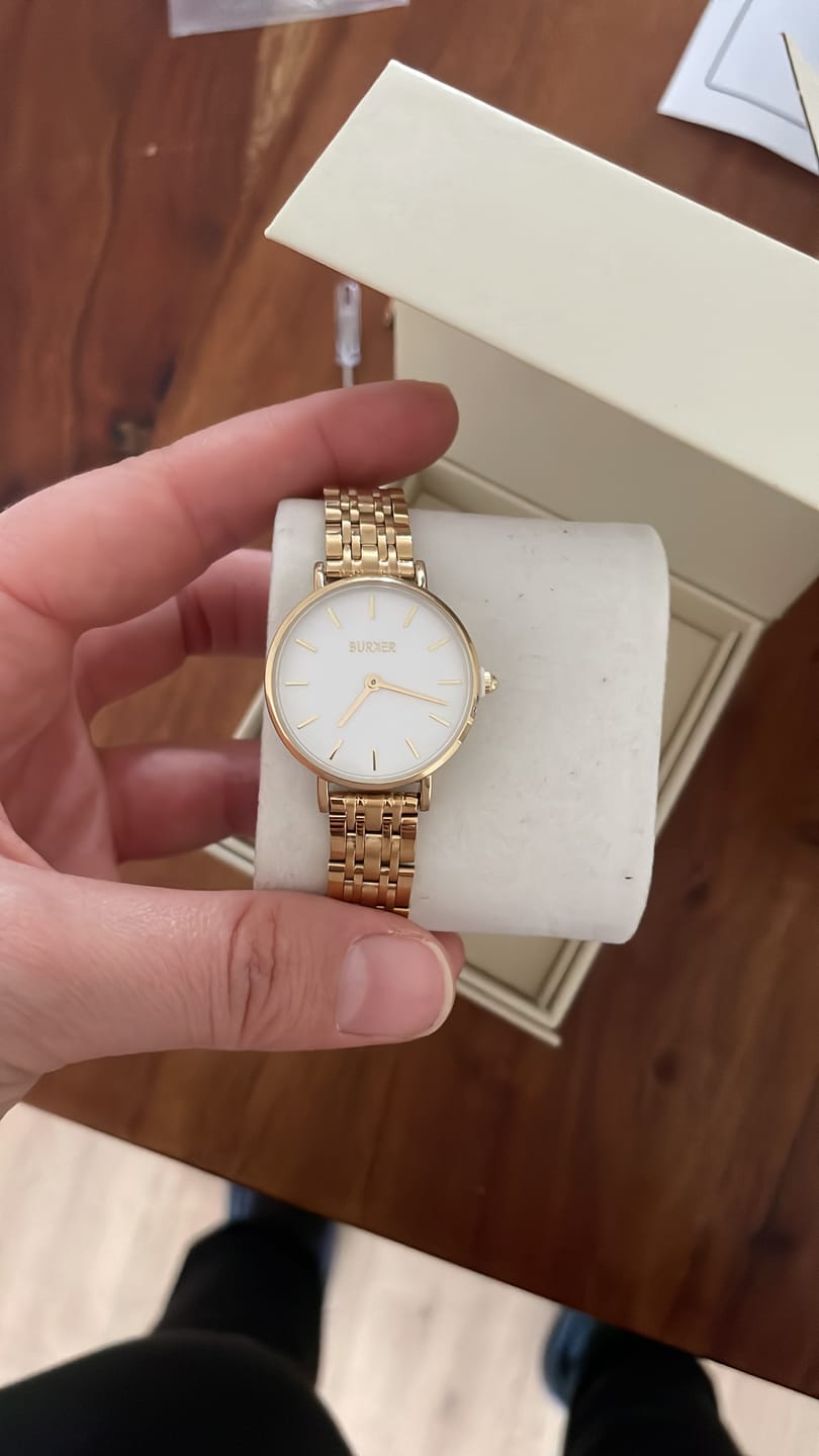 Customer photo review of Ruby Petite Gold White