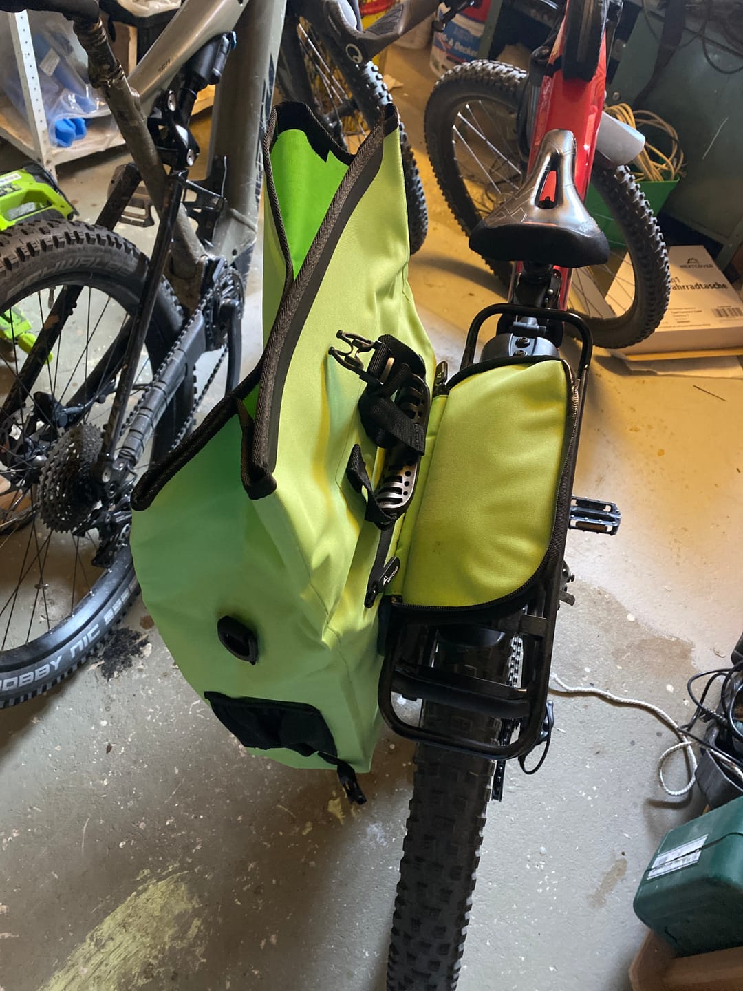Customer photo review of NextBag TPU 3in1 Fahrradrucksack - dein Begleiter für den Alltag