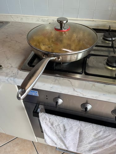 Customer photo review of Padella in Titanio