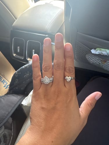 Customer photo review of Heart Locket Ring