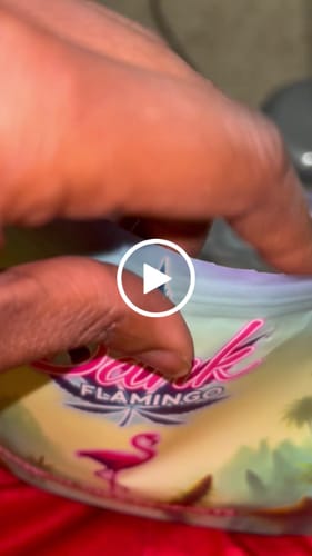 Customer video review of Dank Nerds THCA Flower