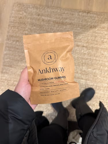 Customer photo review of Mushroom Gummies