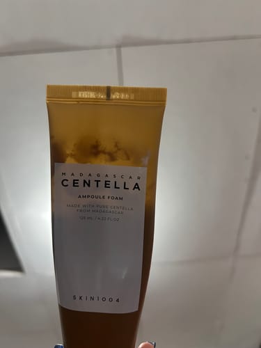 Customer photo review of Madagascar Centella Ampoule Foam