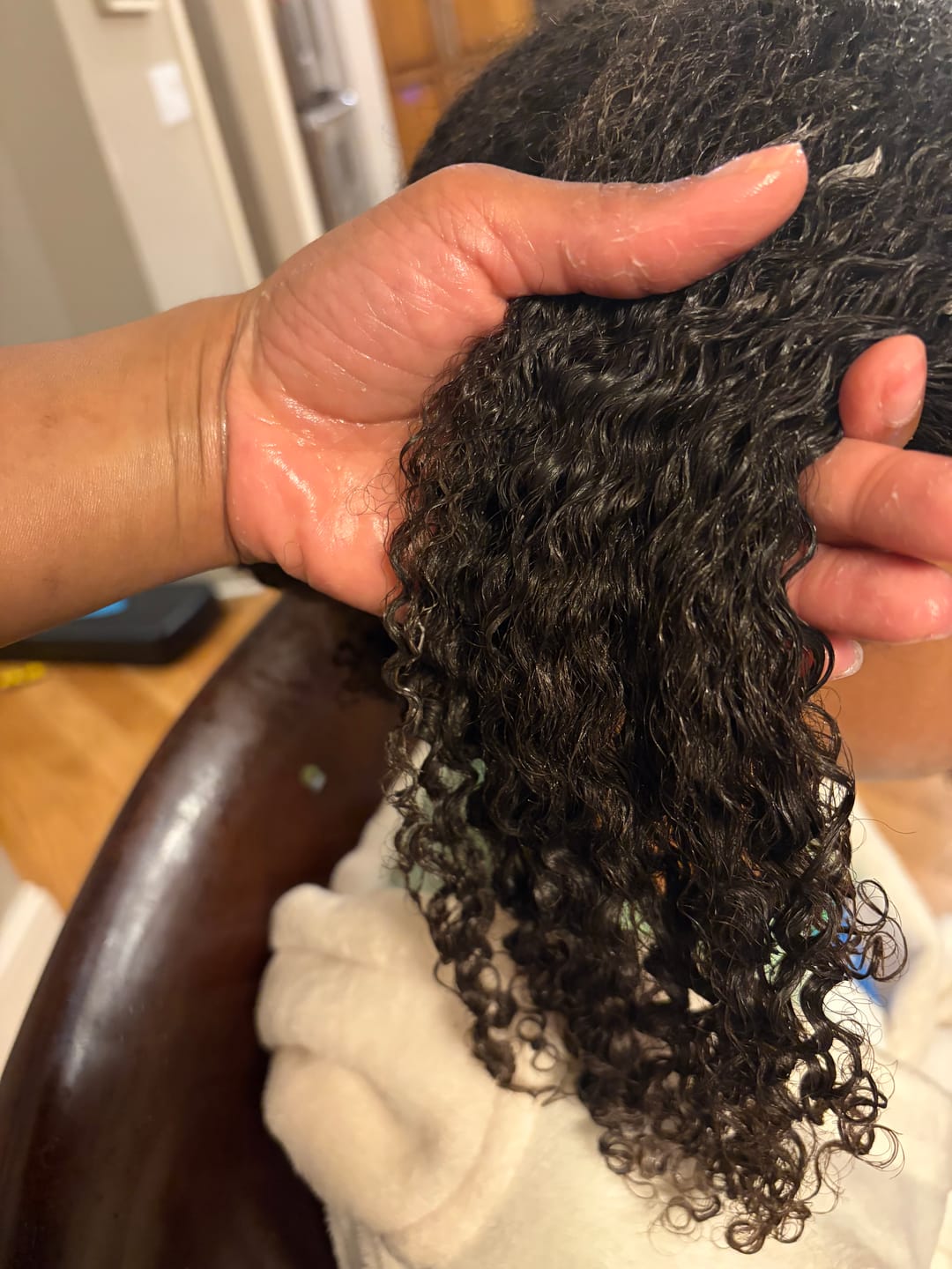 Customer photo review of Moisturize & Seal Bundle