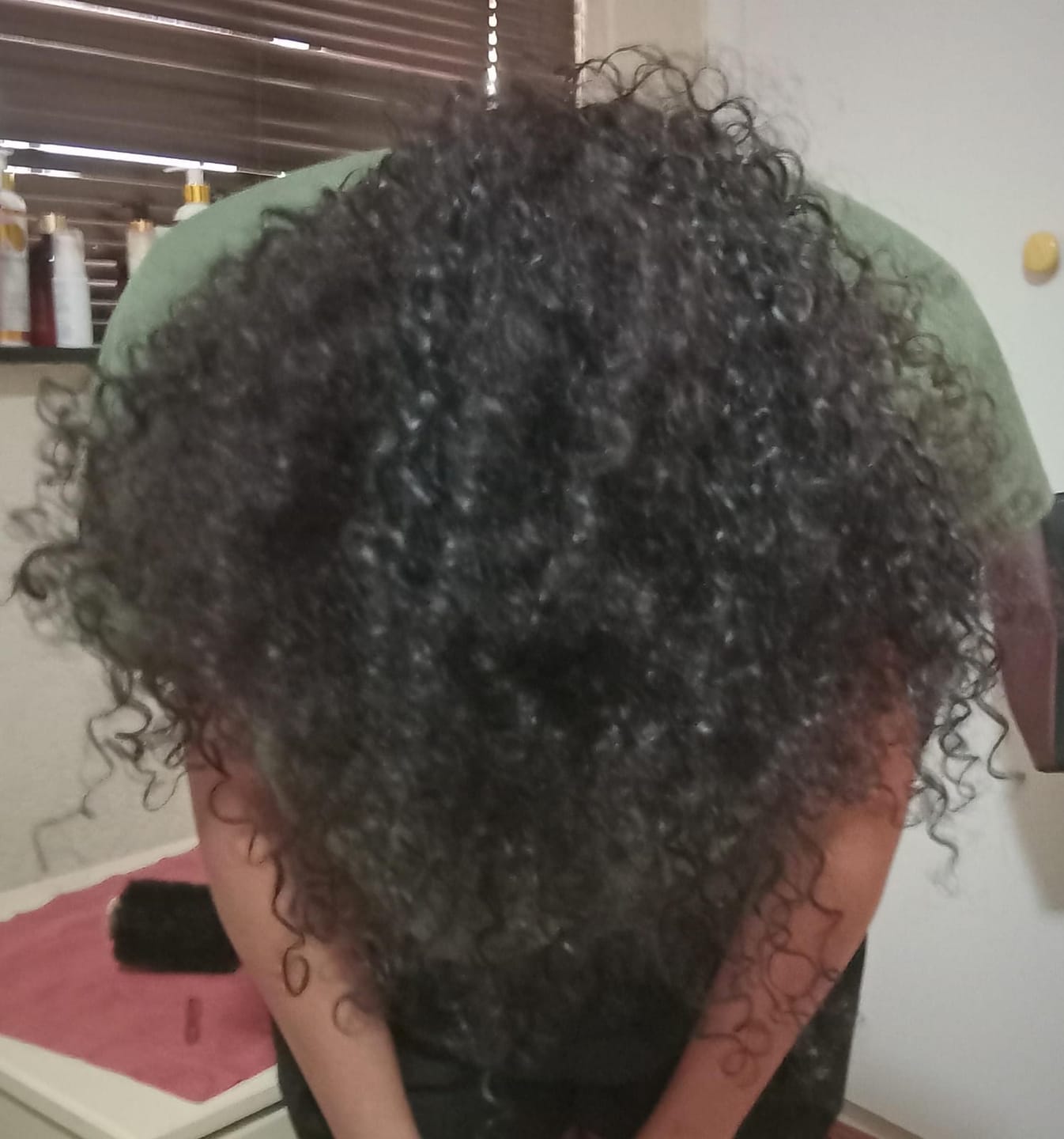Customer photo review of Coiling Me Softly Curl Custard