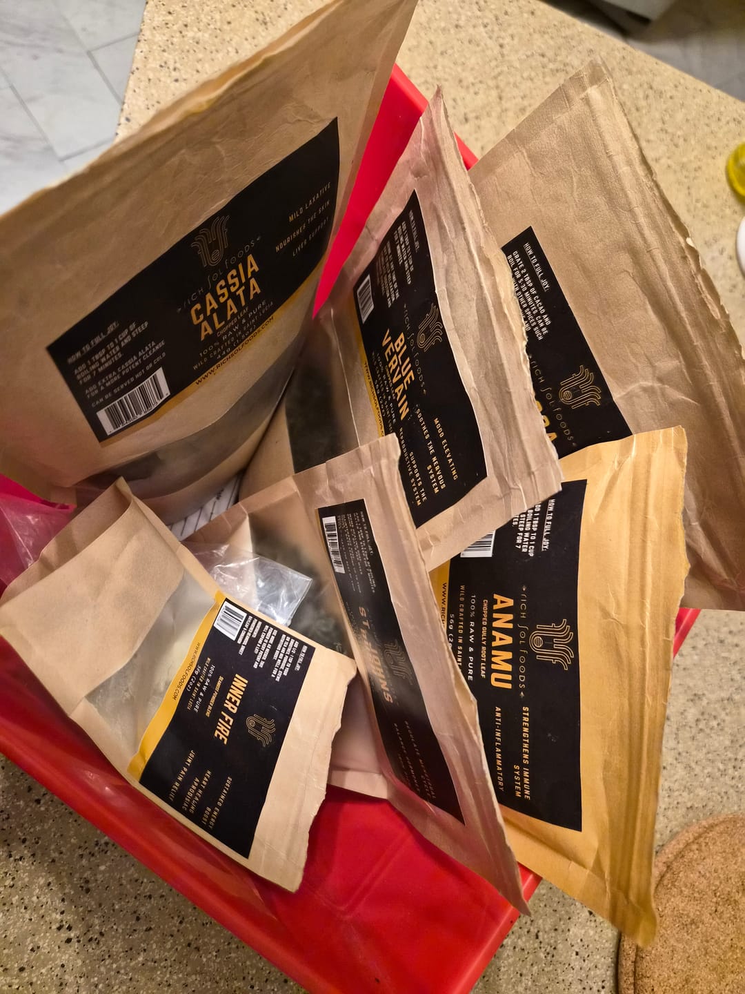 Customer photo review of Womb Wellness Bundle - Fight Fibroids, Painful Periods, PCOS and Irregular Cycles