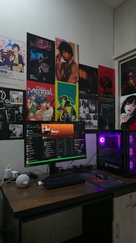 Customer photo review of CUSTOM WALL COLLAGE POSTERS