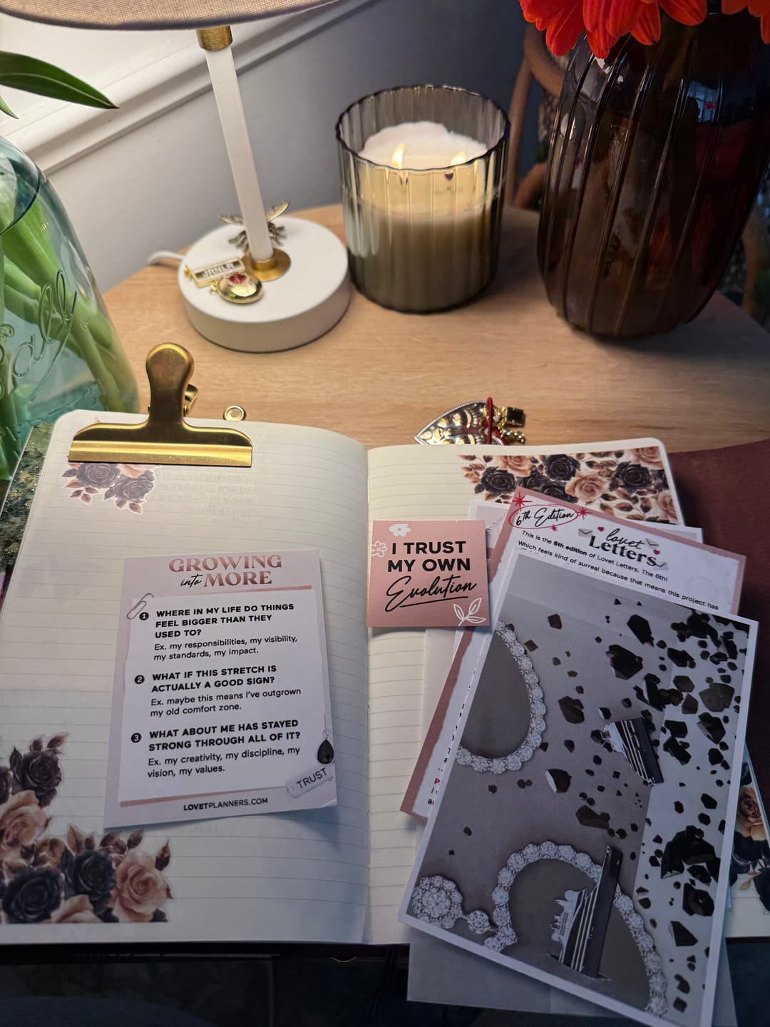 Customer photo review of Lovet Letters: The Monthly Mail Club
