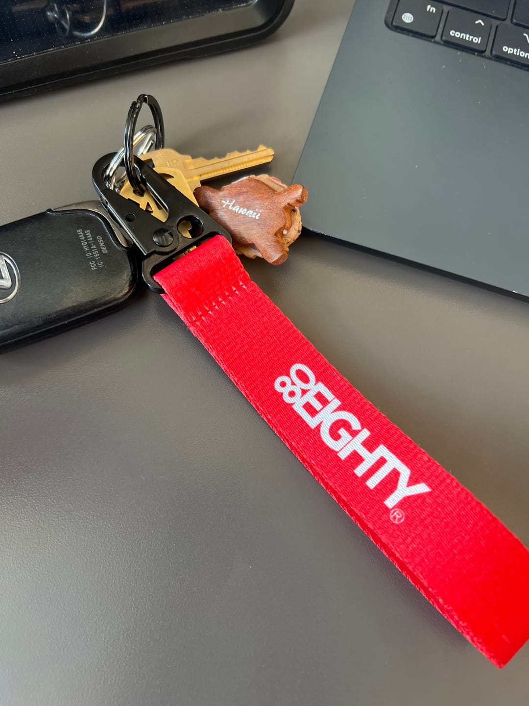 Customer photo review of 80Eighty® Remove Before Launch WristStrap