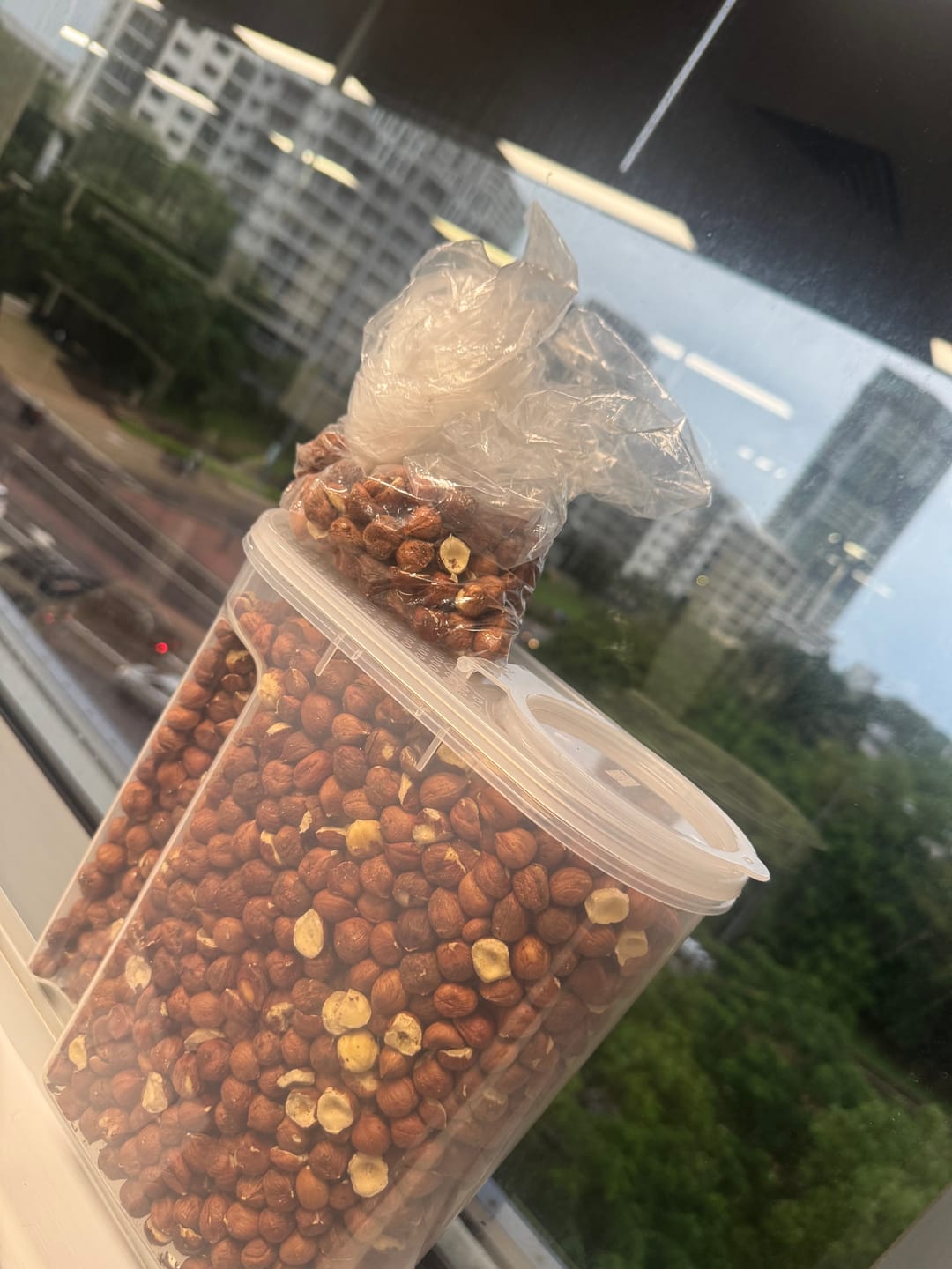 Customer photo review of Raw hazelnuts