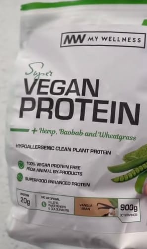 Customer photo review of My Wellness Super Vegan Protein