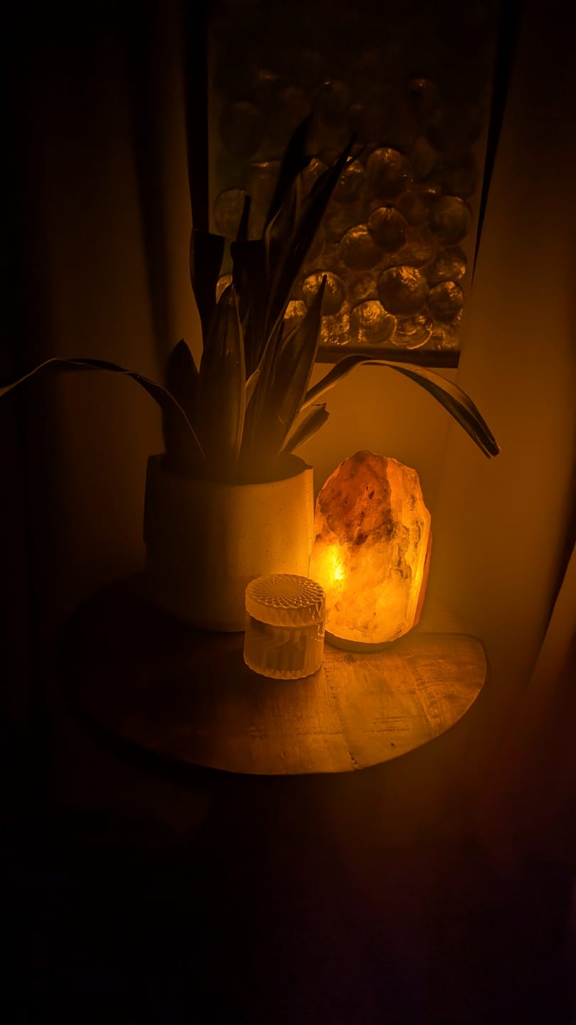 Customer photo review of (Set of 4) Original Himalayan Salt Lamps - XL