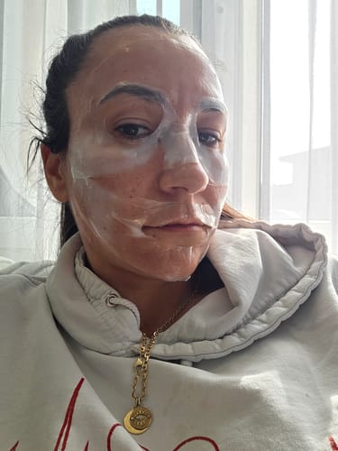 Customer photo review of Bio-Kollagen Gesichtsmaske