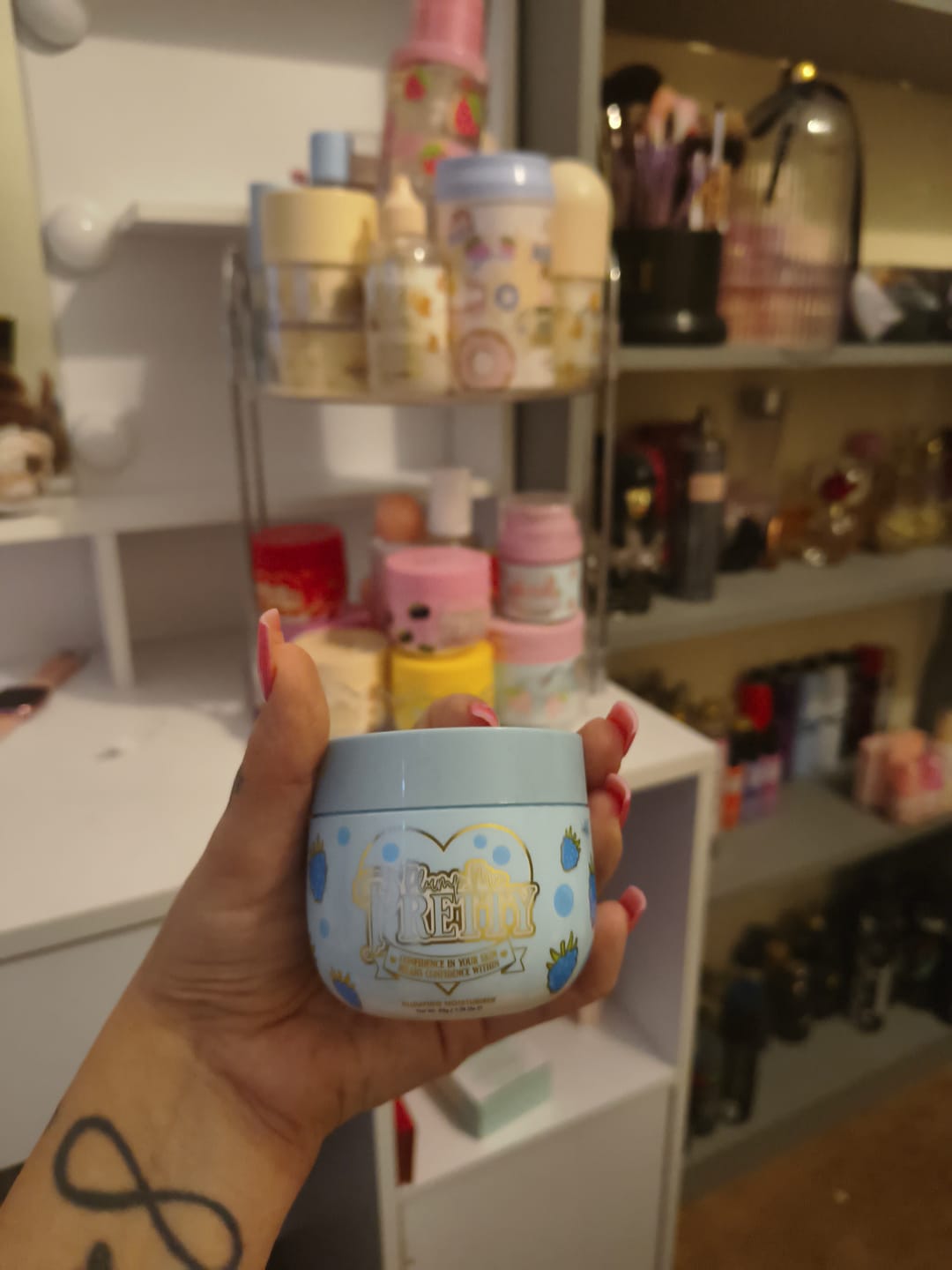 Customer photo review of P.Louise Plump Me Pretty Moisturizer