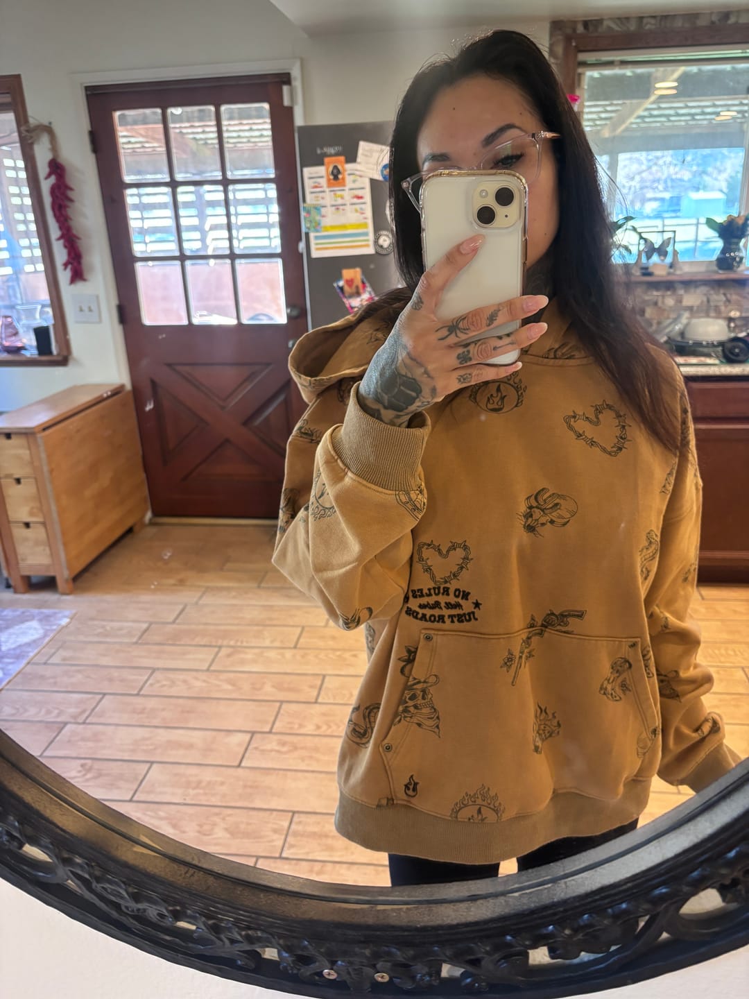 Customer photo review of Outlaw Hoodie