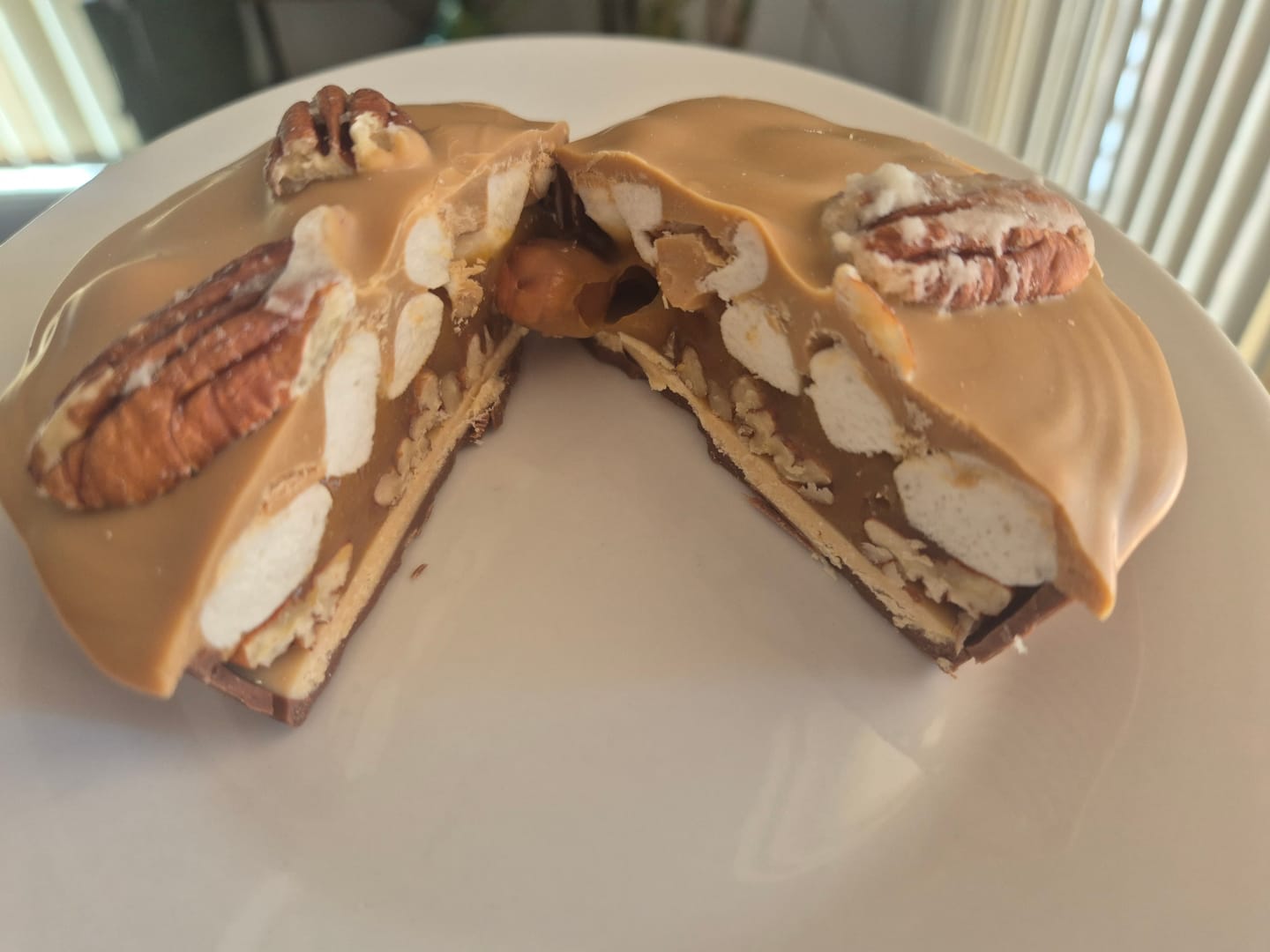 Customer photo review of LIMITED EDITION Pecan Paradise Pie