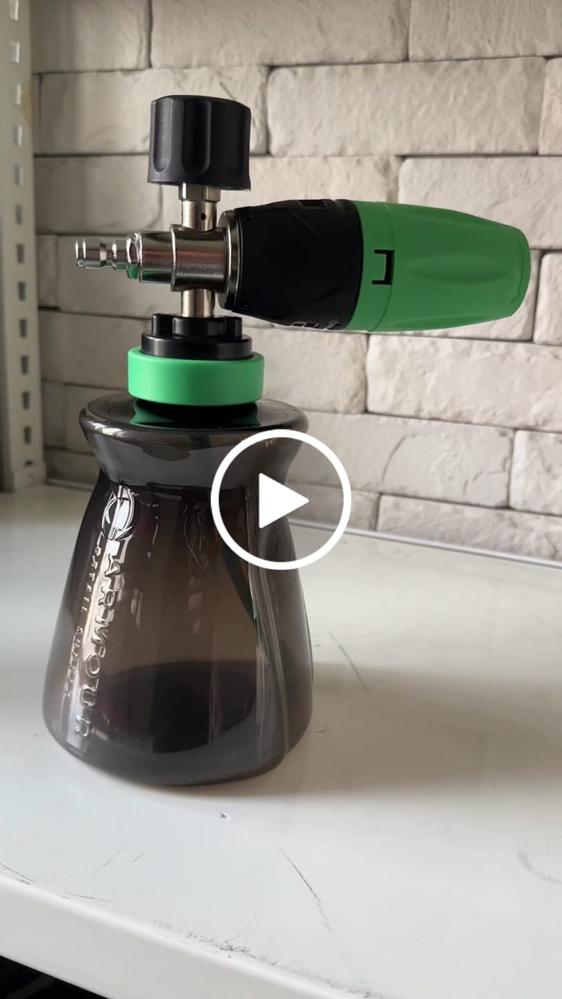 Customer video review of DRFT Foam Cannon Bundle