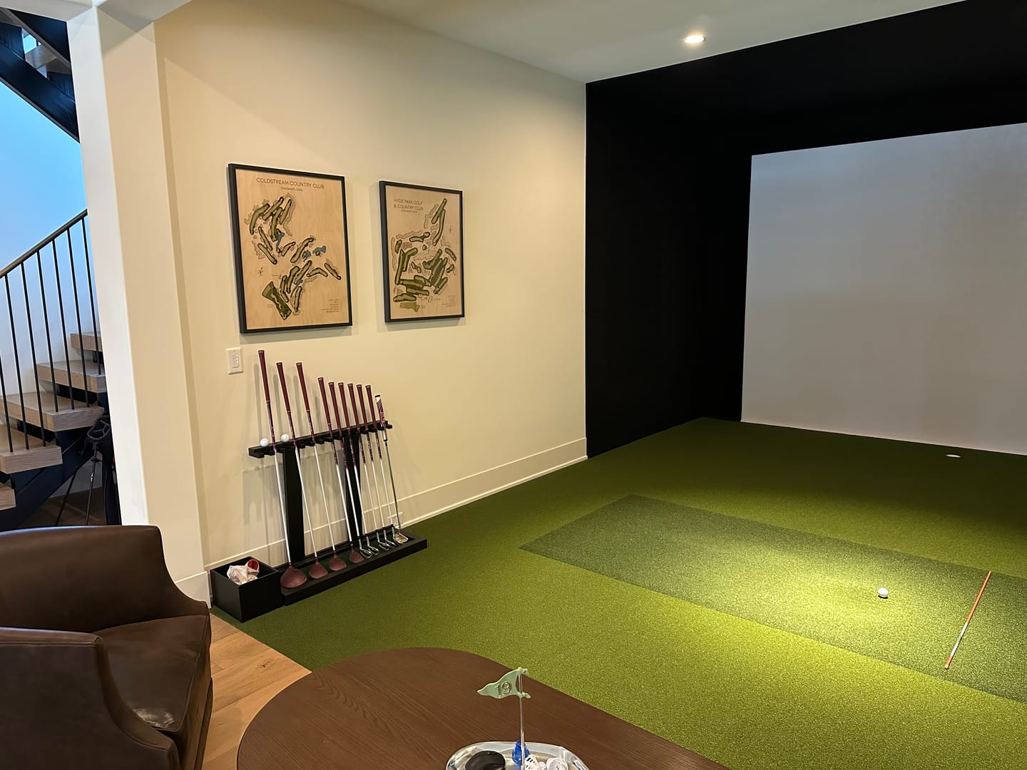 Customer photo review of Custom 3D Multi-Layer Golf Map