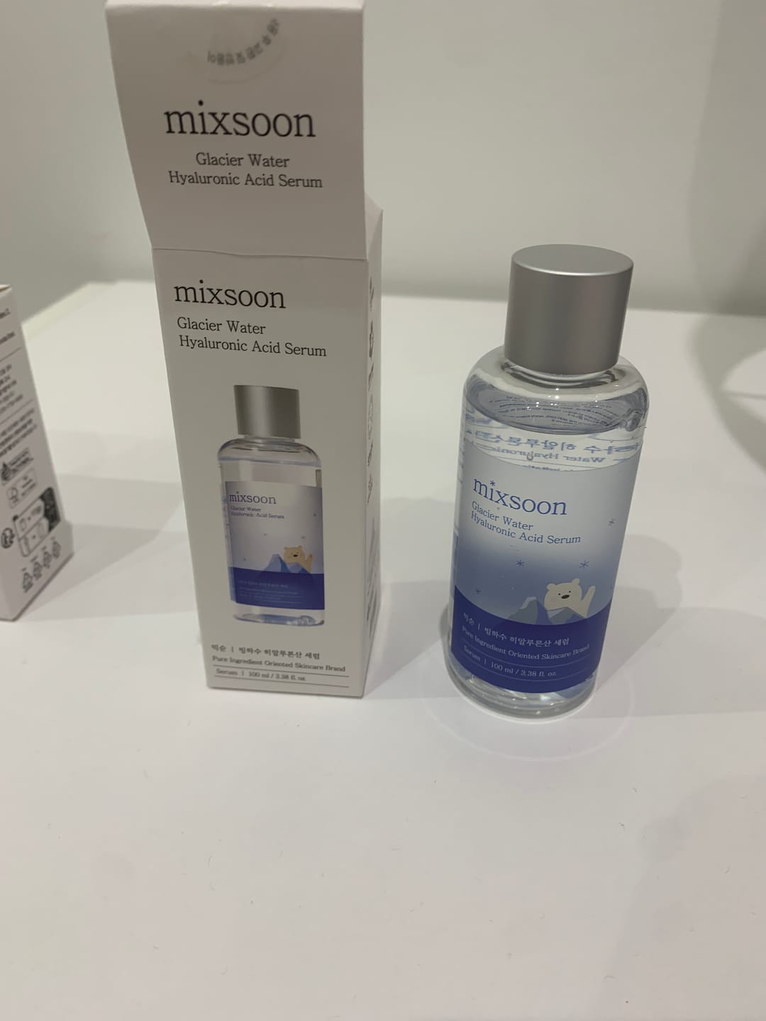 Customer photo review of [MIXSOON] Glacier Water Hyaluronic Acid Serum 100ml