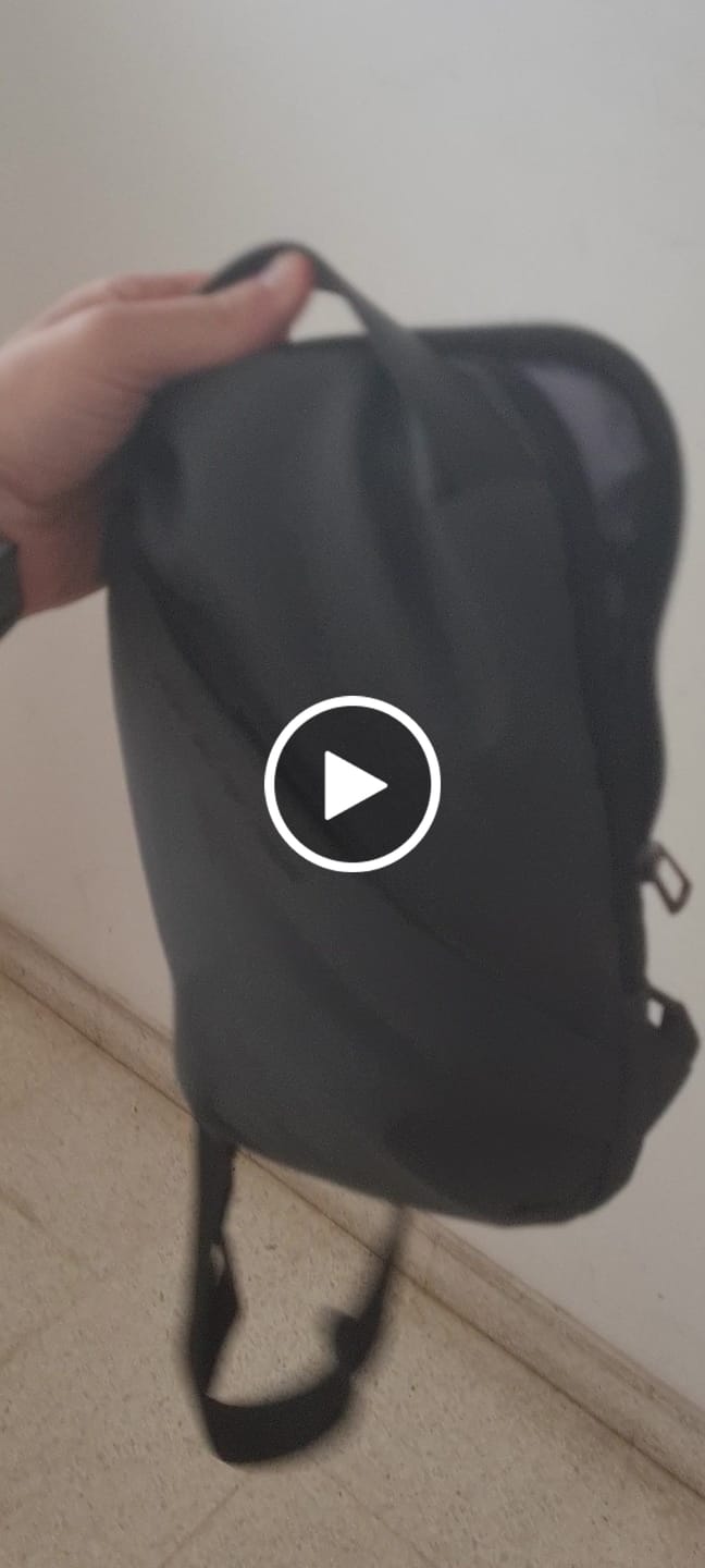 Customer video review of Clear: Simple Clean Waterproof Large Capacity Crossbody Bag