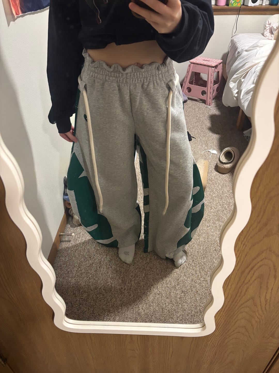 Customer photo review of Aelfric Eden Graffiti Super Baggy Barrel Sweatpants