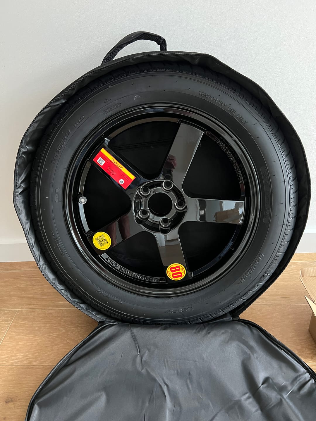 Customer photo review of Jaecoo J5 Space Saver Spare Wheel - HUB CENTRIC - Braumach Spare Wheel Kit All Models - 2024-2026