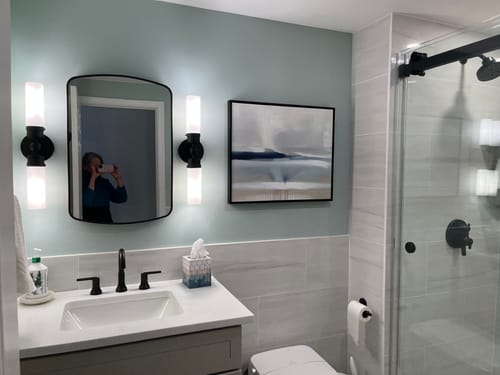 Customer review photo for Colorful Painting #CA186