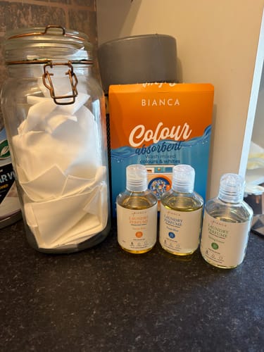 Customer photo review of Laundry Care Bundle 30