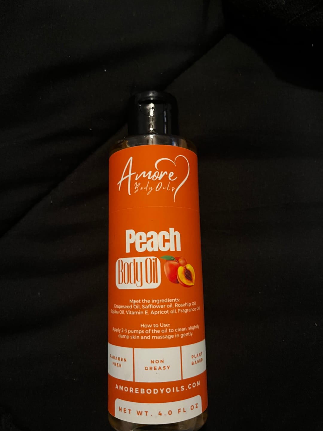 Customer photo review of Peach - Body Oil