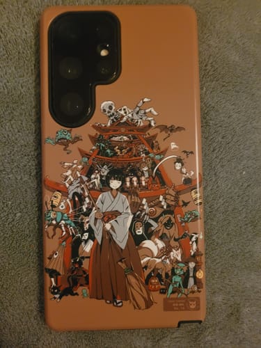 Customer photo review of Yokai Shrine Samsung Case