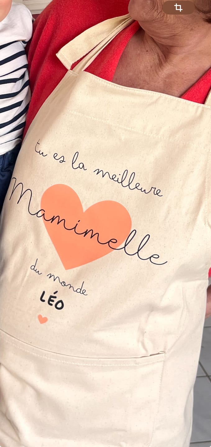 Customer photo review of Tablier - Meilleure