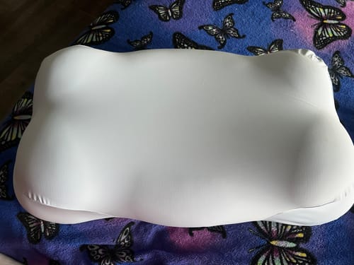 Customer photo review of Cloud Cooling Pillow Case