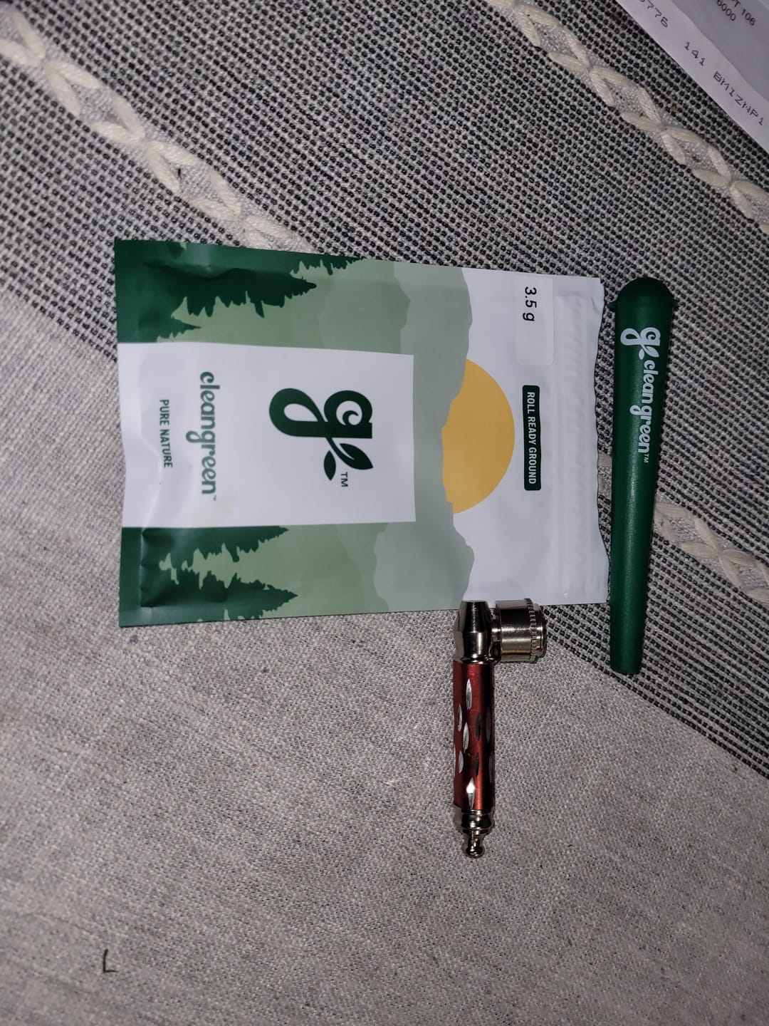 Customer photo review of New Customer Free Gift: Single Promo Pre-Roll + Carry Case