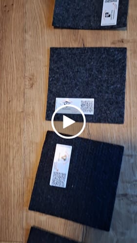 Customer video review of Camperfilz Musterpaket - versch. Materialien & Farben