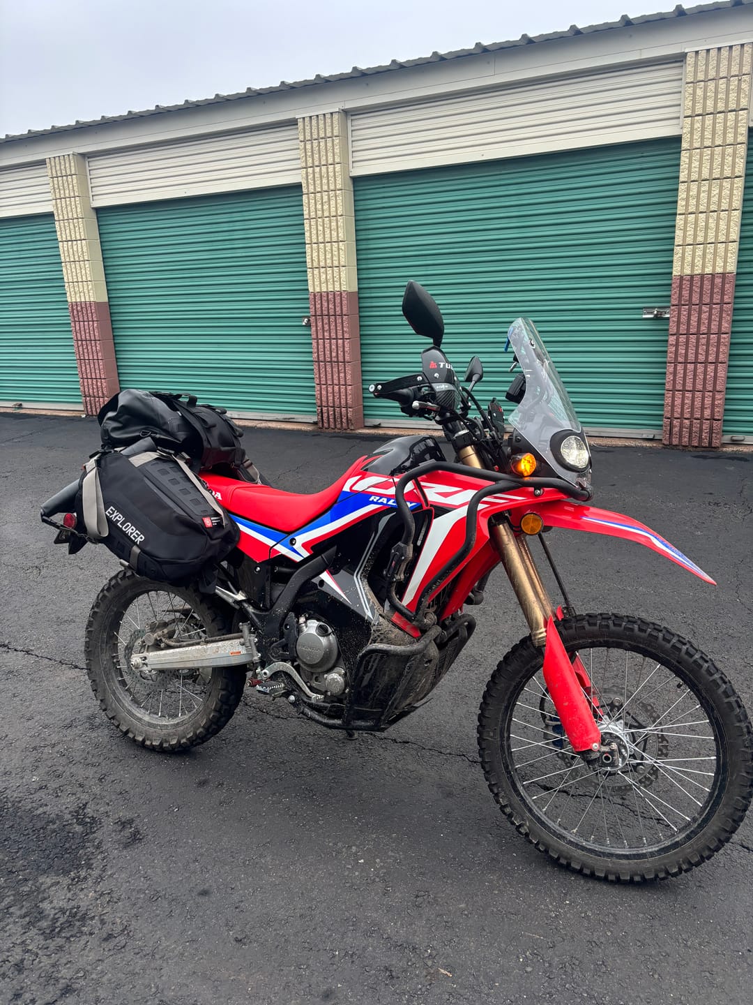 Customer photo review of 80L - Odyssey Honda ADV Touring Luggage System