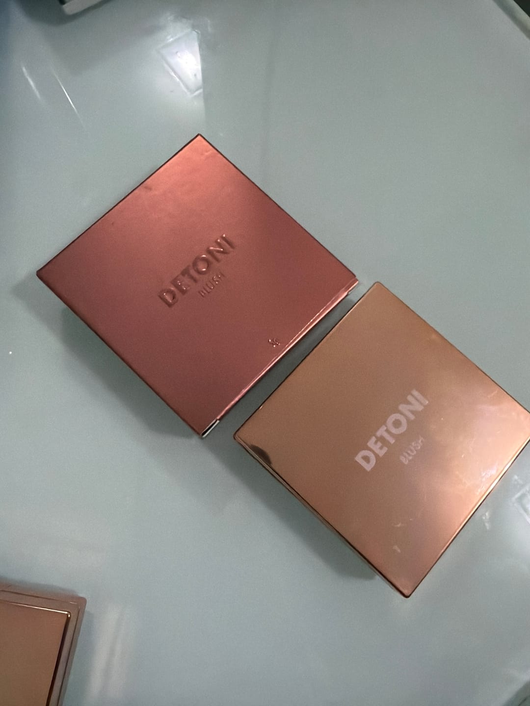 Customer photo review of SOFT BLUSH DUO | 03 PAPAYA CREAM & SOFT BROWN