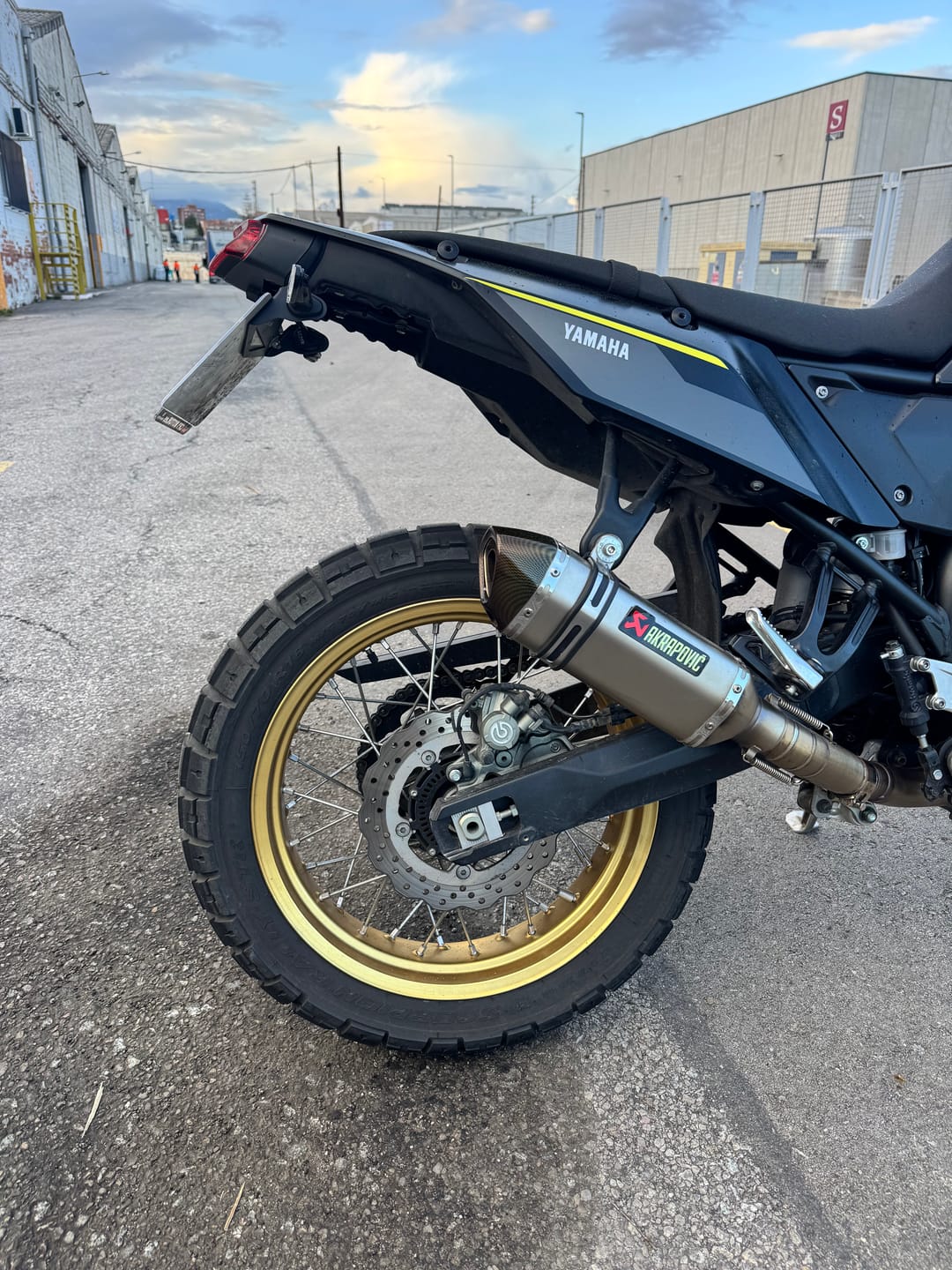 Customer photo review of Porta Matrículas Corto Yamaha Tenere 700 Deportivo (2019-2024)