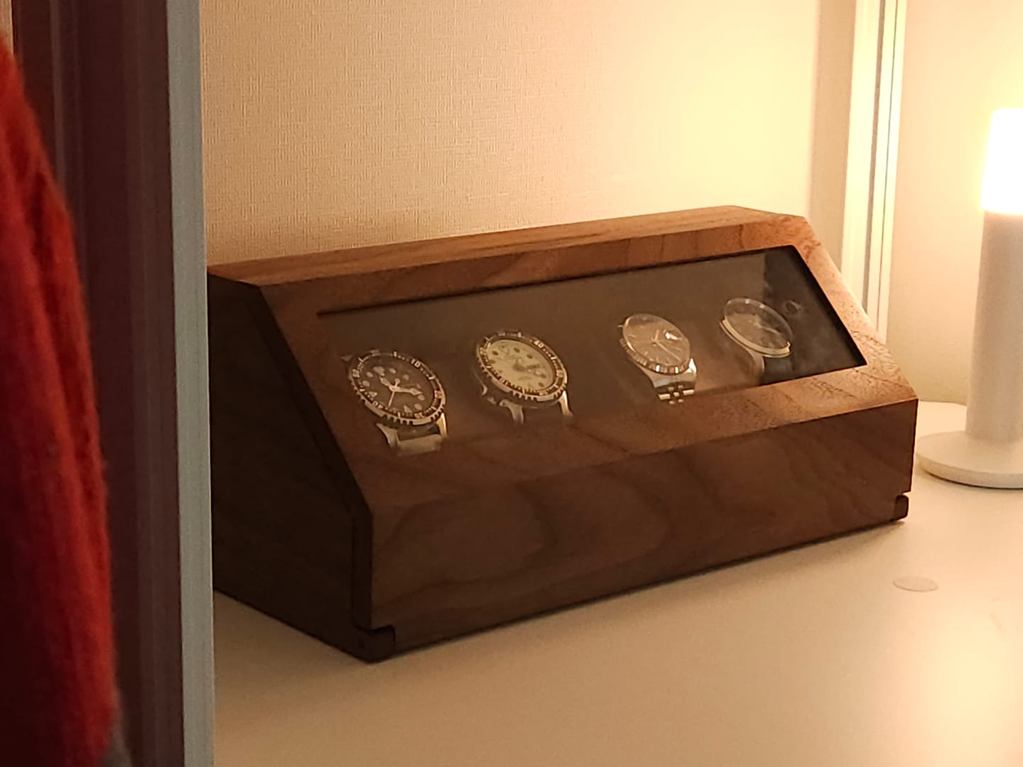 Customer photo review of WHALER 4-SLOT WATCH BOX